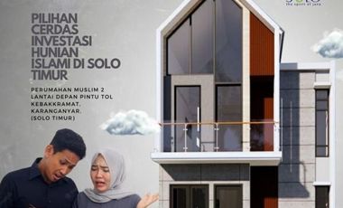 RUMAH DI SOLO TIMUR DEKAT EXIT TOL KEBAKKRAMAT