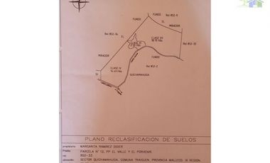 SE VENDE HERMOSO CAMPO EN QUICHAMAHUIDA - TRAIGUEN