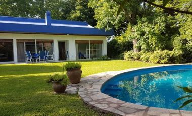 Casa en  alquiler temporal amoblado temporada de verano, en San Isidro.