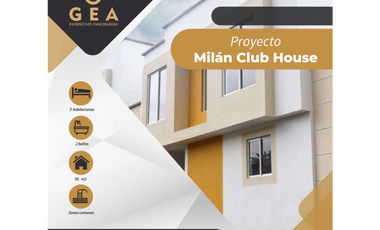 PROYECTO-GEA Vende Casa SUBSIDIO NO VIS en Milán Club House - Morinda