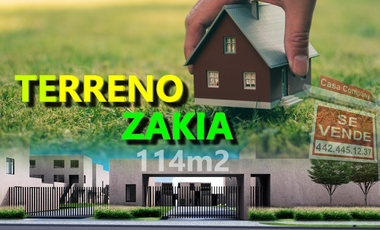 En Venta Terreno en Zakia de114 m2, Para hacer tu nuevo hogar, Oportunidad !!