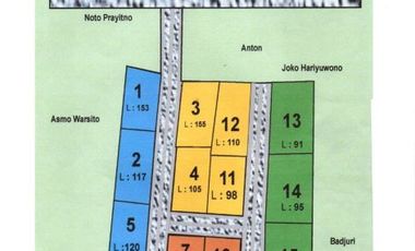 Dijual Rumah SULAIMAN REGENCY Siap Bangun luas 117m Type 50
