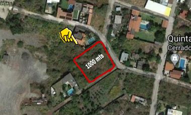 Venta Terreno plano  junto Tec de Monterrey  en Xochitepec Morelos