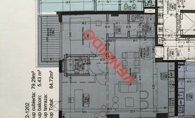 2 Amb. 80 m2  piso 12 frente al Rio                 El Mejor Proyecto de Vte Lopez
