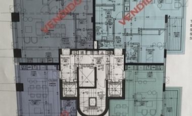 2 Amb. 80 m2  piso 12 frente al Rio                 El Mejor Proyecto de Vte Lopez