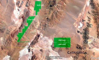 MINA DE LITIO AL NORTE DEL SALAR DEL HOMBRE MUERTO SOBRE LA CUENCA DEL HOBRE MUERTO Y EL SALAR DEL TOLAR CHICO