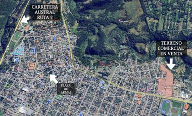 GRAN TERRENO COMERCIAL DE 1,4 Ha EN VENTA EN COYHAIQUE CENTRO
