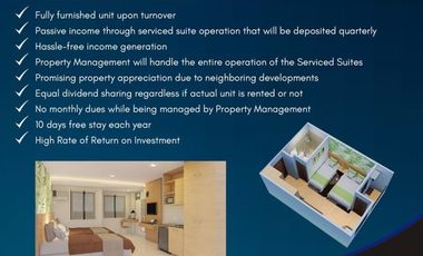 Condotel Fully Furnished Studio Type in Atharra Suites Panglao| BOHOLANA REALTY