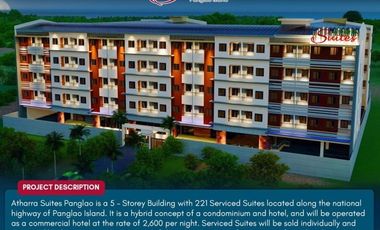Condotel Fully Furnished Studio Type in Atharra Suites Panglao| BOHOLANA REALTY
