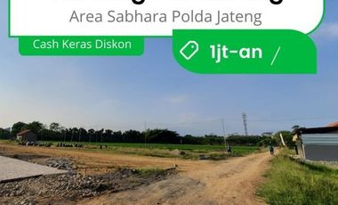 Tanah Semarang Kota, New Residensial Mijen: 1jt-an/m2