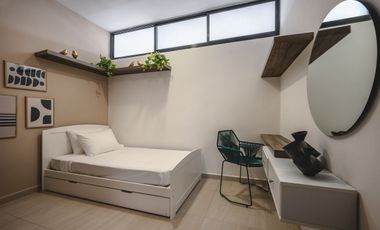 Departamento en Preventa de 2 Recámaras con Jardín en Mérida