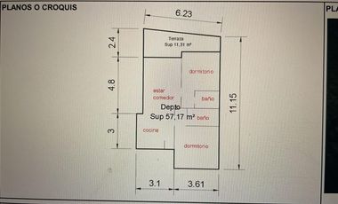 Dpto Venta 2D2B 1E1B Costa de Montemar