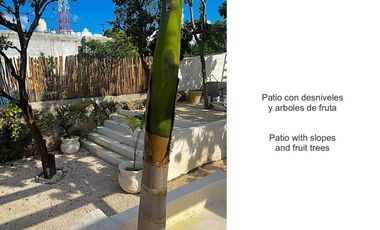Casa con alberca privada, doble altura, jardin interior, bar con columpios, cerc