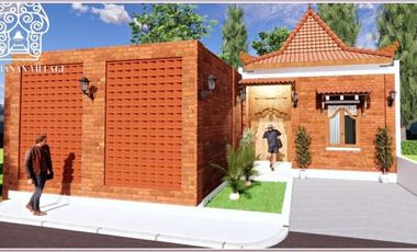 Villa Klasik Apik Bisa Konsultasi Desain di Prambanan