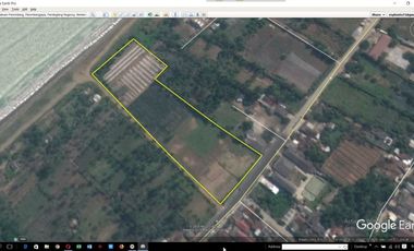 Dijual Cepat Tanah di Panimbang Pandeglang Banten 1.5 Ha