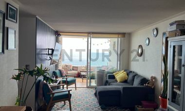 ARRIENDO HERMOSO DEPTO PRIMERA LINEA ESPECTACULAR VISTA AL MAR - GGCC INCLUIDO