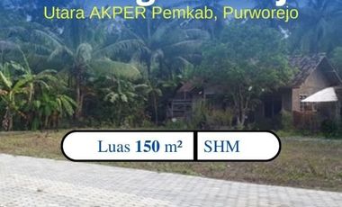 Luas 140 m²; Promo 90 Jutaan; Dekat Stasiun Kutoarjo SHM