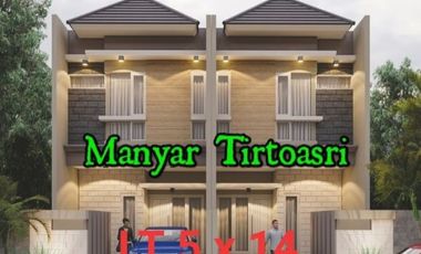 Dijual Rumah Manyar Tirtoasri, New Gress, Surabaya Timur Dekat Sukolilo