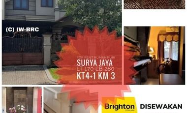 Rumah disewakan di Jawa Timur, Sidoarjo
