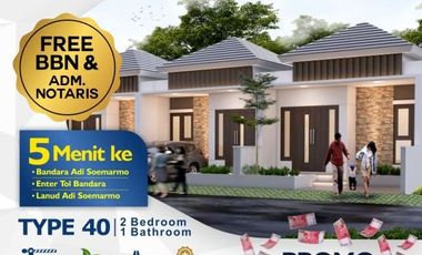 Cluster Housing of 200 Millions in Colomadu