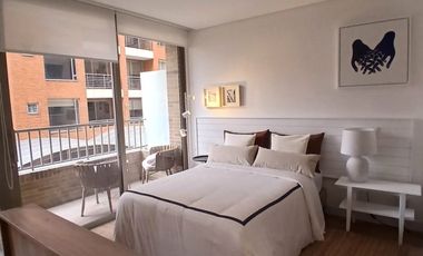 apartaestudio en arriendo en chico norte. Cod A51905