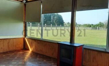 CASA 222 M2 4D 3B, TERRENO 6.928 M2 EN CONDO., 4 KM VILLARRICA, 1 KM COL. OXFORD