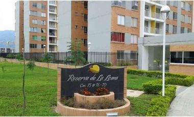apartamento en arriendo en conjunto residencial reserva de la loma. Cod A120156