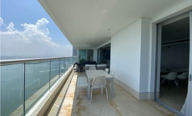 Vendo apartamento en Castillogrande vista a la Bahía en edificio nuevo