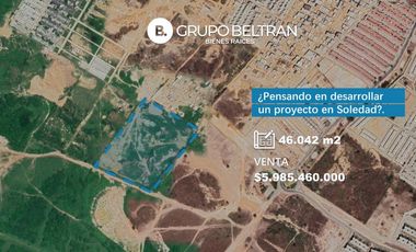 Lote en venta en Soledad Rural, Soledad