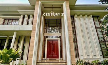 Disewakan Rumah Mewah Posisi Hook Cluster Elit Di Bukit Menteng