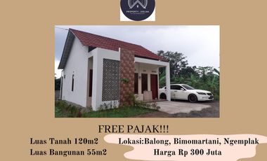 Dijual Rumah Siap Huni Murah Banget Dekat Puskesmas Ngemplak