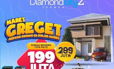 ON SALE! DIAMOND CITY JUANDA 2, Dapatkan Promo di Bulan ini Sebelum Harga Naik!