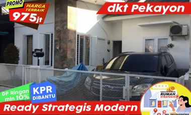 Townhouse Semifurnis Strategis dkt Mall jl Raya Tol LRT Pekayon Bekasi