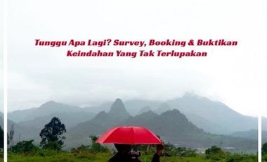 Kavling Serbaguna View Pegunungan Hanya 2 Jam dari Jakarta