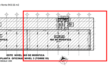 RENTA OFICINA PISO 3 MARTEL III