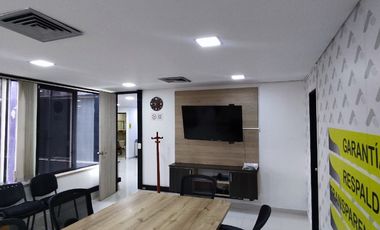 oficina en arriendo en el poblado. Cod A510597