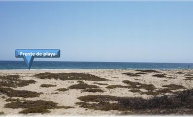 1 hectárea con frente de playa en  Chacahua, Pto. Esc. 0ax.