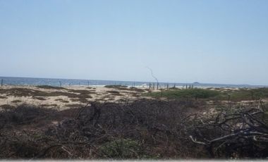 1 hectárea con frente de playa en  Chacahua, Pto. Esc. 0ax.