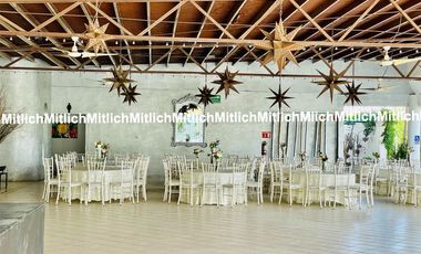 Hacienda en Venta Equipada para Eventos Sociales.