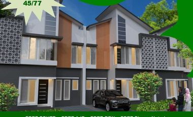 Rumah Dijual di Malang 2KT Tipe 45/77 Free Biaya