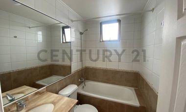 Se arrienda amplio e iluminado departamento hermosa vista al mar sector sur