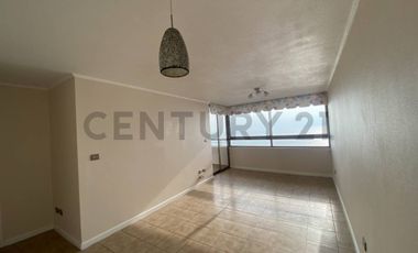 Se arrienda amplio e iluminado departamento hermosa vista al mar sector sur