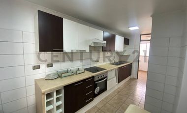 Se arrienda amplio e iluminado departamento hermosa vista al mar sector sur