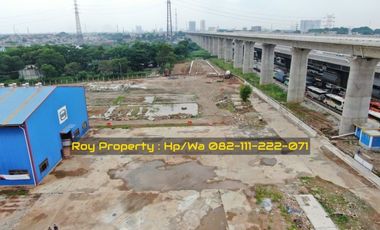 Disewakan tanah dan Gudang di REST AREA 19B Tambun Selatan