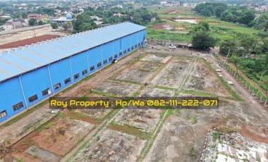 Disewakan tanah dan Gudang di REST AREA 19B Tambun Selatan
