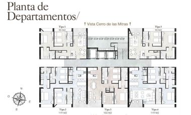 Departamentos en PREVENTA en zona Valle Poniente