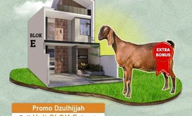 Rumah murah 2 lantai di Cihanjuang bonus dapat Hewan Qurban
