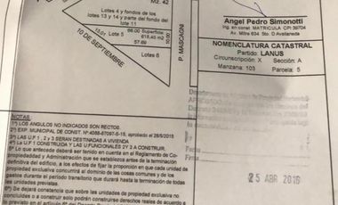 Venta lote en block o individual