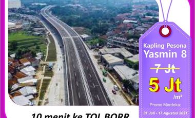 Tanah Kavling Dekat Transmart Yasmin, SHM Pecah