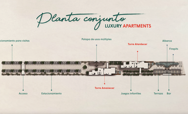 Departamento(Luna) en Venta en Mangata Luxury en Telchac